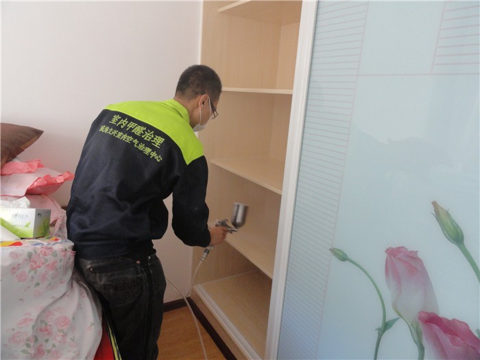 威海文登某小區(qū)室內空氣甲醛檢測治理