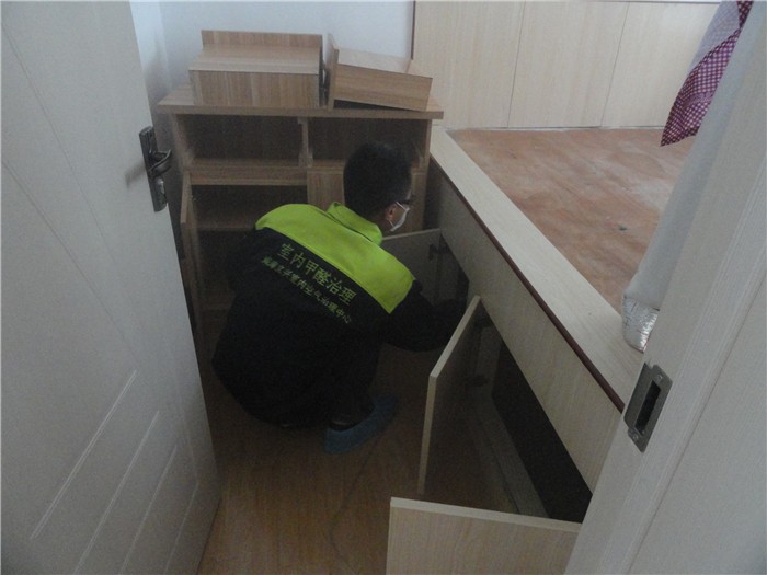 威海文登某小區(qū)室內空氣檢測治理